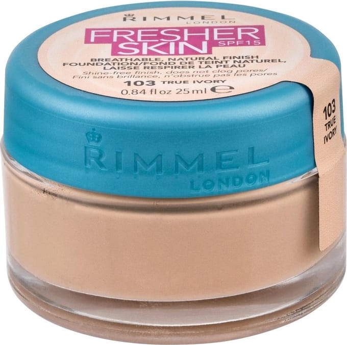 Rimmel Fresher Skin Foundation - 103 True Ivory