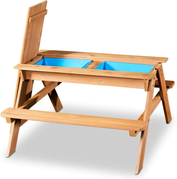 Coemo 2in1 kinderzitset en zand- en waterspeeltafel voor kinderen