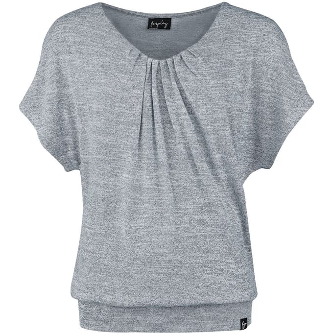 Forplay T-shirt - Beth - S - voor Vrouwen - grijs
