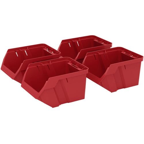 PARKSIDE Opbergbakjes voor gereedschapswand (Kleine set 4-delig)
