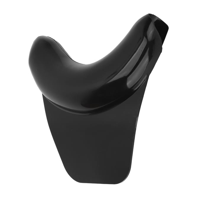 Shampoo Bak Neksteun Zittend Stabiele Ondersteuning Antislip Zuignap Ontwerp Haarwas Gootsteen Bekken black