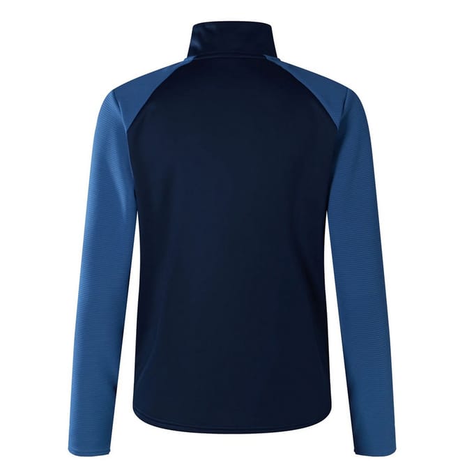 Canterbury Dames Elite Quarter Zip Basislaag Top (Marineblauw/True Navy Marl)