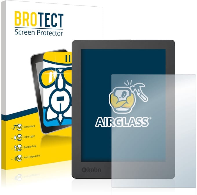 Screenprotector voor Kobo Aura H2O Edition 2 Beschermglas transparant