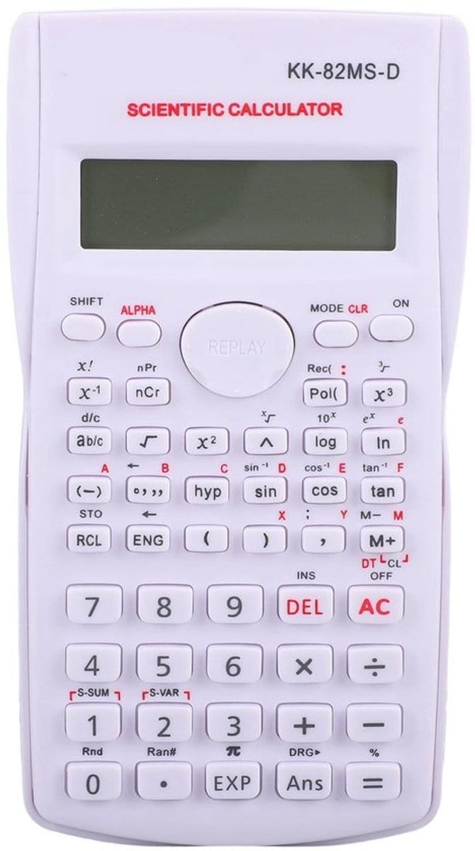 Allecto - Wetenschappelijke Rekenmachine - Multifunctionele