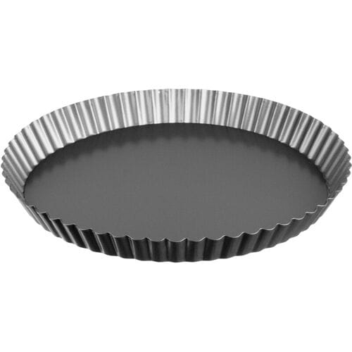 GastroMax taartenbodemvorm, van carbonstaal, 280 mm, grijs