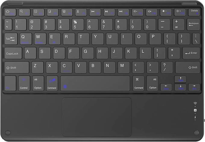 Blackview K1 Bluetooth keyboard - Draadloos Toetsenbord - Geschikt Voor Windows - iOS - Computers - Desktopcomputers - Laptops - Tablets - QWERT Toetsenbord - Zwart
