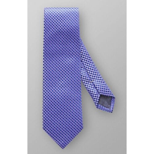 Eton Das Geometric Mini Check Donker Paars / male