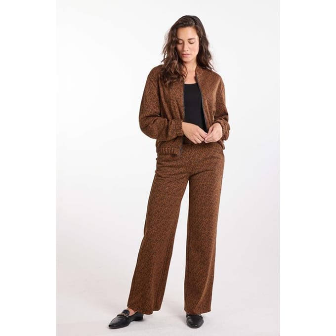 DIDI Dames Bomber Luna Ginger Press jacquard maat 46