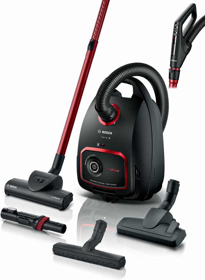Bosch Serie 6 ProPower 4 l Cilinderstofzuiger Droog 850 W Stofzak