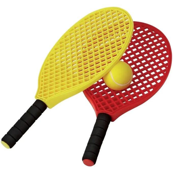 Mini-tennisrackets + kinderspeeltjes Tremblay CT (x2)