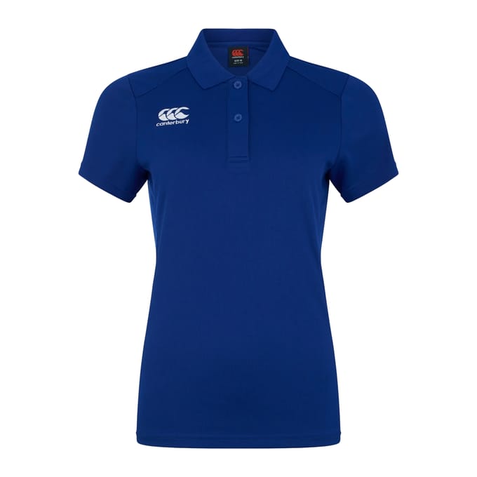 Canterbury Dames/Dames Club Dry Poloshirt (Royaal Blauw)