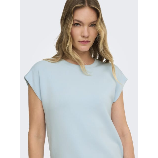 Only onlmaya s/l boxy top swt 15376065 winter sky