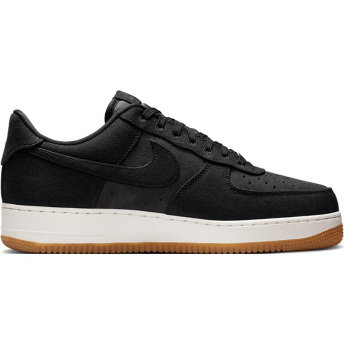 Nike Air Force Sneakers Heren - Zwart - Maat 40 - Mesh/Synthetisch
