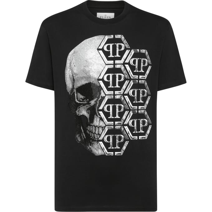T-Shirt Ronde Hals Hexagon