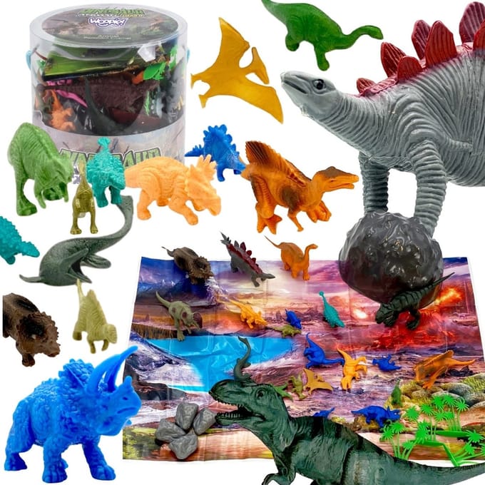 Woopie Dinosaurusfiguren Set 34-delig. - UNI
