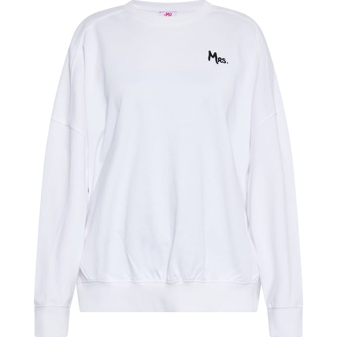 Mymo Sweatshirt Dames wit