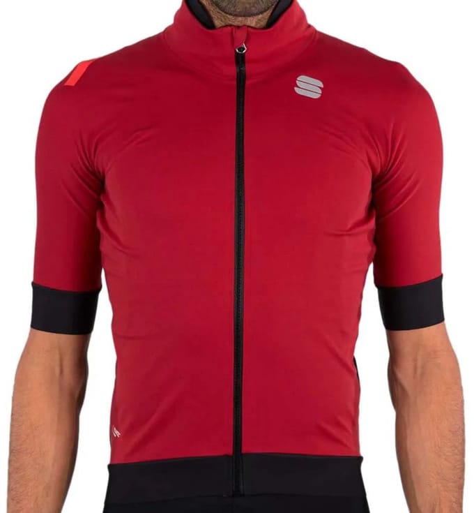Sportful Fiandre Pro Kortmouwjas Rood XL Man