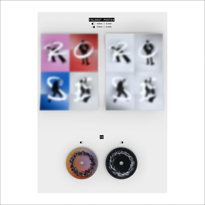 De Roos - DUAL (Luxe Boxalbum) Dusk Ver. black