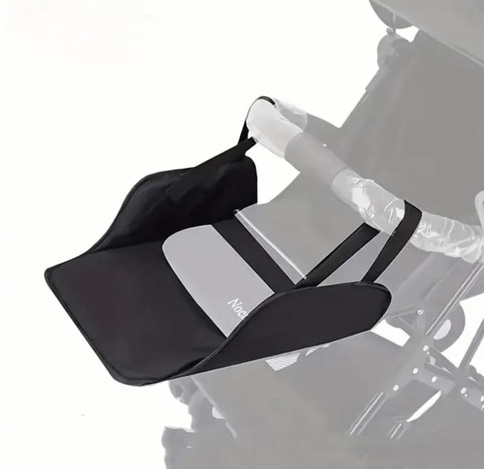 Voetensteun Kinderwagen - Buggy - Afneembaar - Klittenband - 35x30cm