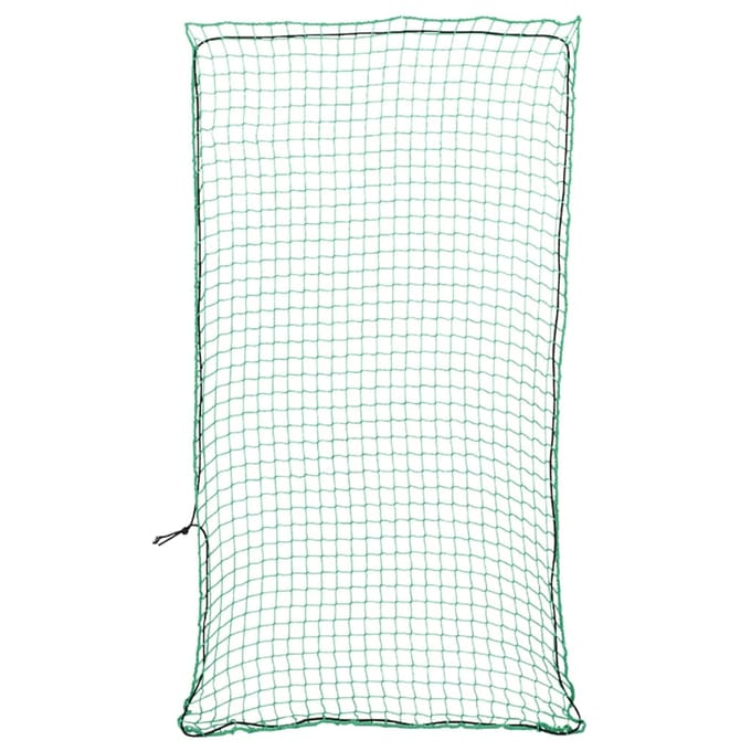 vidaXL - Aanhangwagennet - elastisch - touw - 4x2 - m - polypropeen - groen