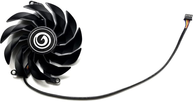 Ventilator Grafische Kaart - Koeler PC Component - Oververhitting Voorkomen - Specifieke Plaatsing Mogelijk - 9 cm Diameter