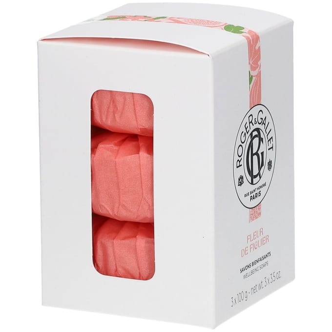 Roger & Gallet Fleur de Figuier Wellbeing Soap 3x100 Zeep