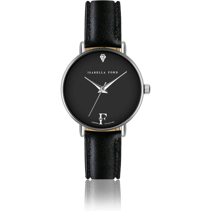 Lederen horloge voor vrouwen Isabella Ford Infinity