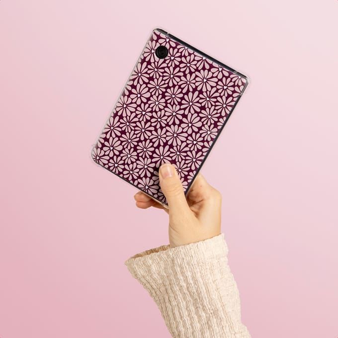 imoshion Design Clear Backcover voor de Kobo Libra Colour - Bloom Love Blush