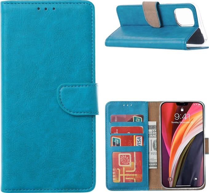 Cityhoesje – iPhone 14 Pro – Bookcase incl. Pasjeshouder