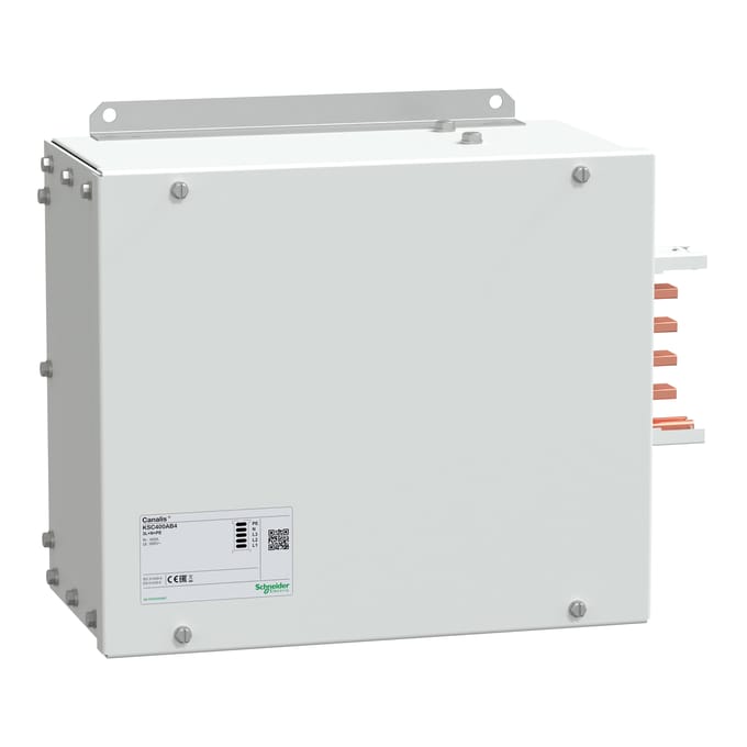 Schneider Electric KSA250AB4 KSA eindvoeding, 250A, links- + rechts montage Eindvoeding Wit 1 stuk(s)