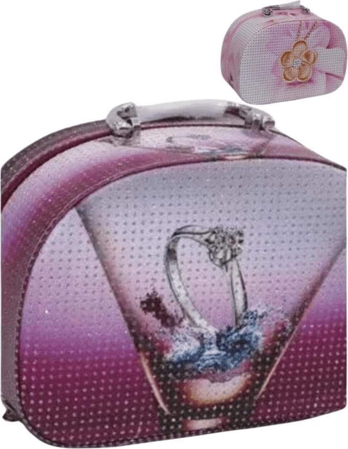 Beautycase - Met Spiegel - 3-in-1 - Cosmetica Organizer - Roze