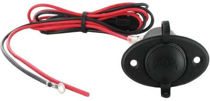 Inbouw contactdoos 12/ 24 Volt