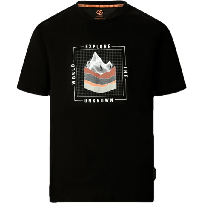 Dare 2B Heren t-shirt (Zwart)