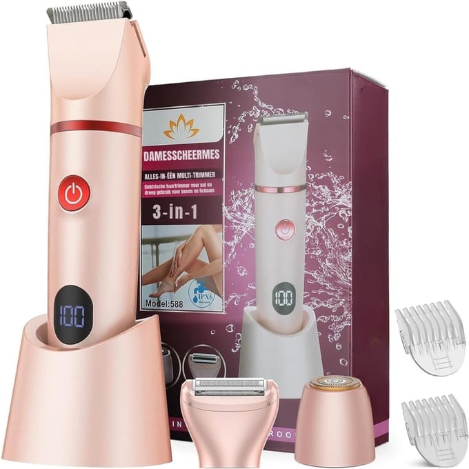 SCH® Bikinitrimmer - Trimmer - Roze- ‎ 20cm x 14cm x 6cm