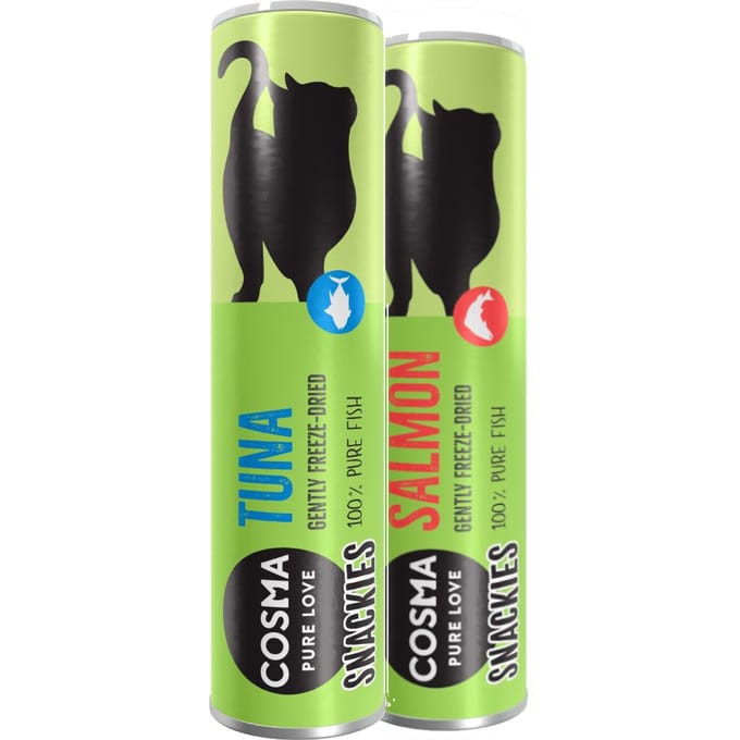 30g Tonijn & Zalm Cosma Snackies Kattensnacks