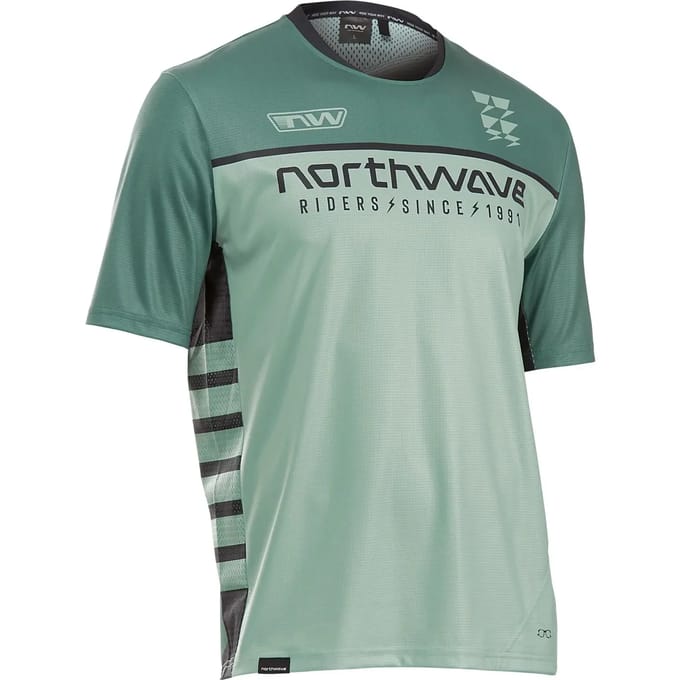 Northwave Edge 2 Korte Mouw Wielertrui Groen S Man