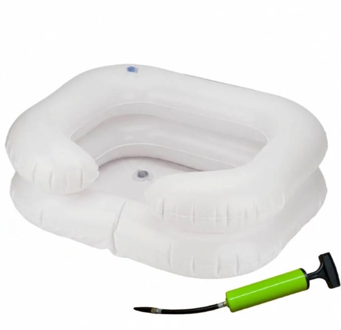 MultiMotion Haarwasbak opblaasbaar met handpompje