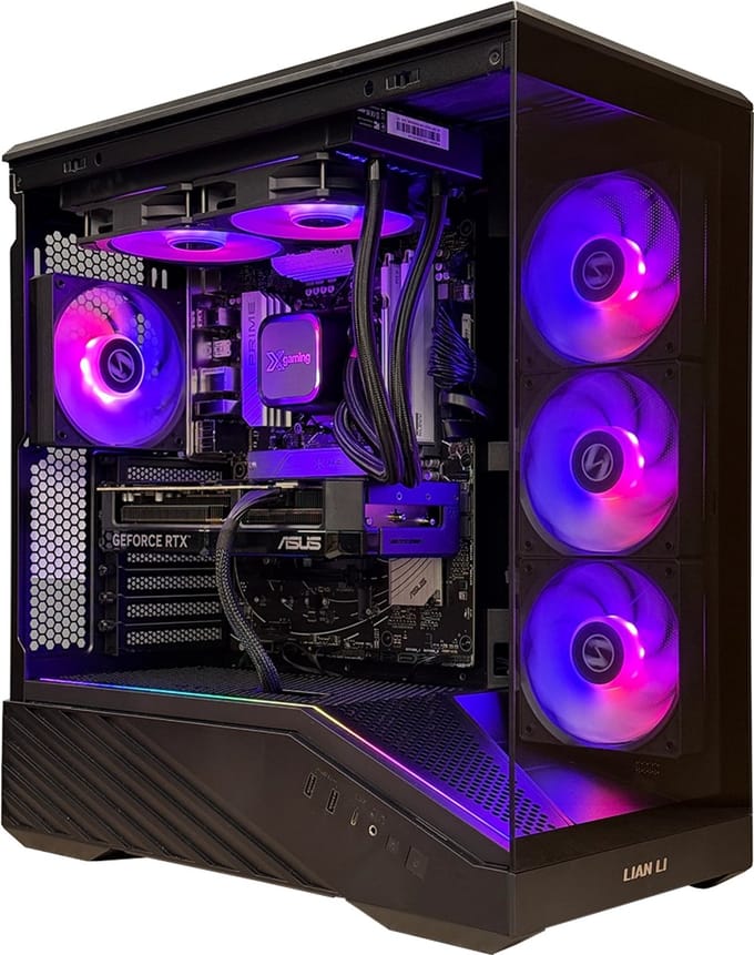 Xgaming Xtreme Game PC - Intel Core Ultra 9 285K - NVIDIA GeForce RTX 5090 - 32GB DDR5 - 2TB NVME SSD - WiFi + Bluetooth - Waterkoeling