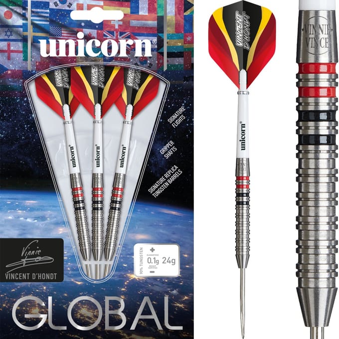 Unicorn Vincent D'Hondt 90% - Dartpijlen