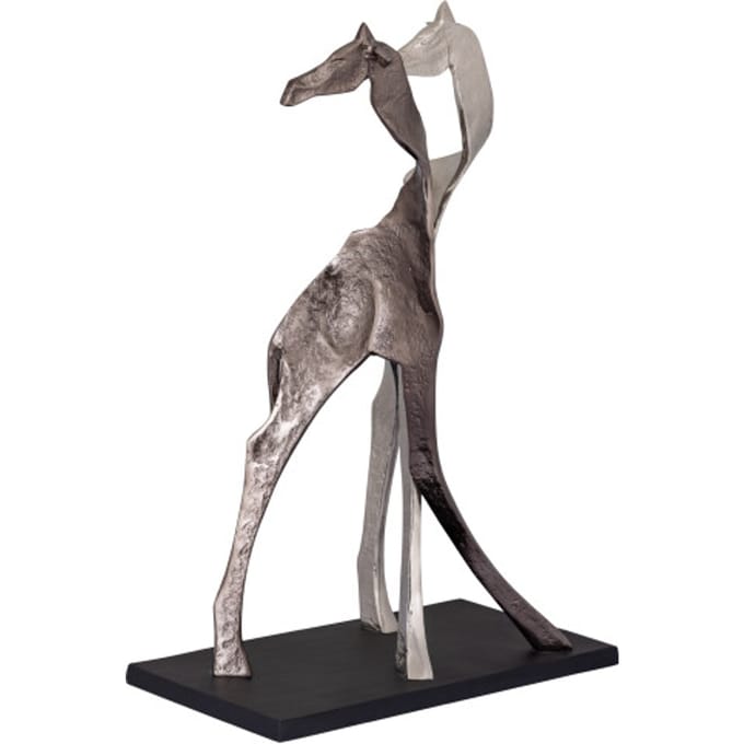 PTMD - Beeld Skye - Zwart - 42x22x65cm