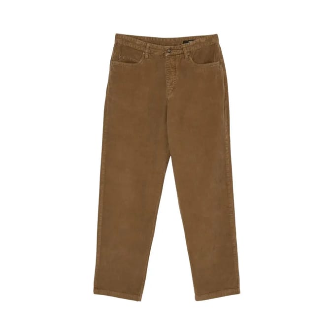 Element 5 Corduroy Relaxed Fit Broek Bruin 34 Man