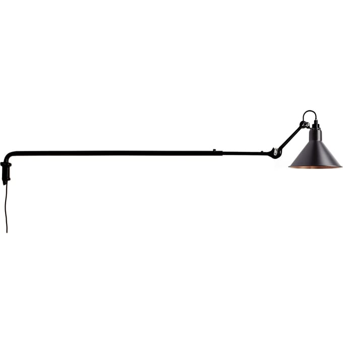 DCWéditions - LAMPE GRAS N°213 wandlamp - conisch - zwart/koper