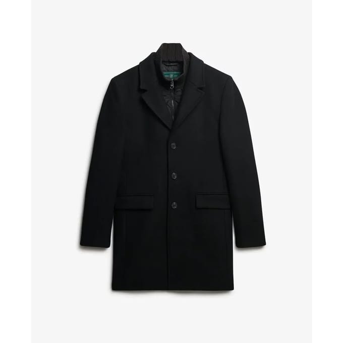 Superdry - Tailored Two-in-One Stadsjas - Heren - Jassen