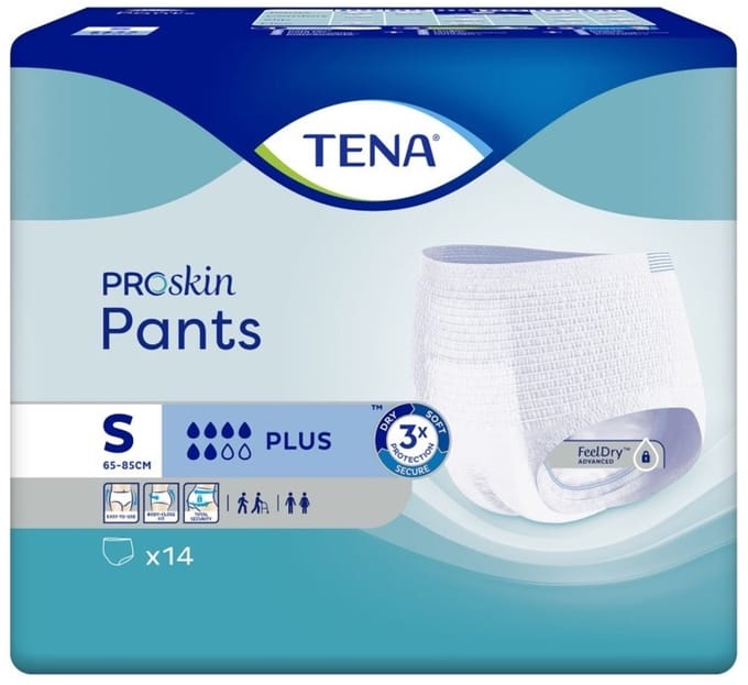 Tena Proskin Pants Plus Small - 1 pak van 14 stuks