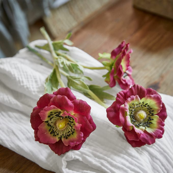 LOBERON Sierbloem set van 3 Inara paars