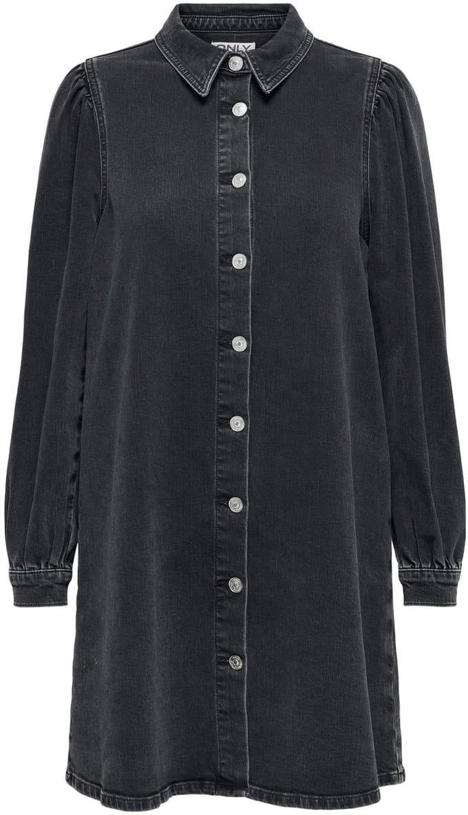 ONLY - ONLALMA L/S DRESS DNM CRO - Dames - Mini jurken