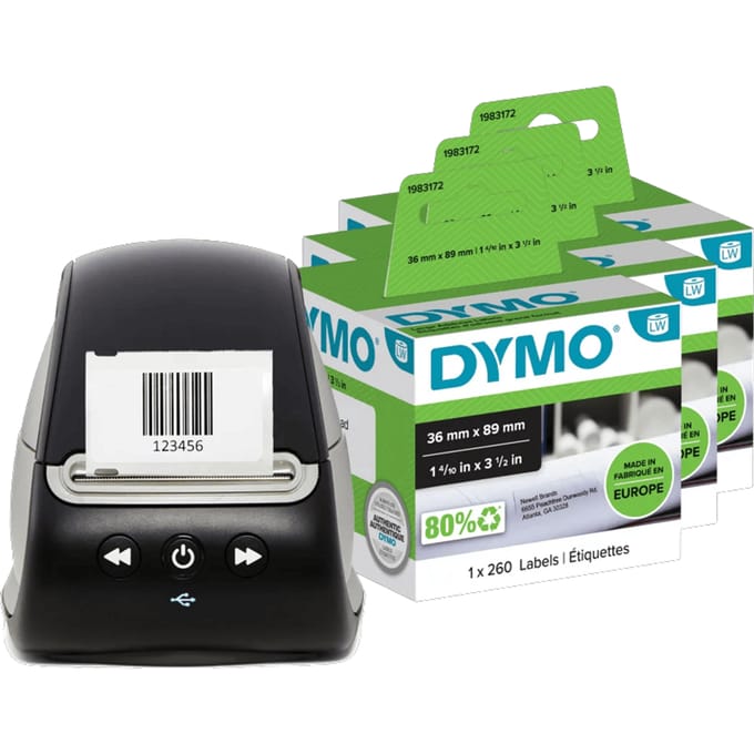 DYMO LabelWriter 550 + 3 extra labels