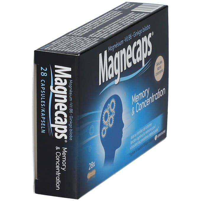 Magnecaps Geheugen En Concentratie 28 Capsules