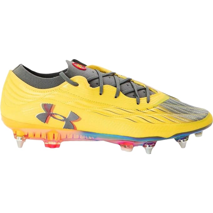 Under Armour Heren Clone Magnetico Elite 4 Voetbalschoenen (Geel)