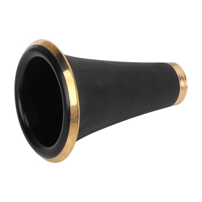 Klarinet Beker Technisch Kunststof Accessoire Houtblaas Trompet Muziekinstrument Accessoires black